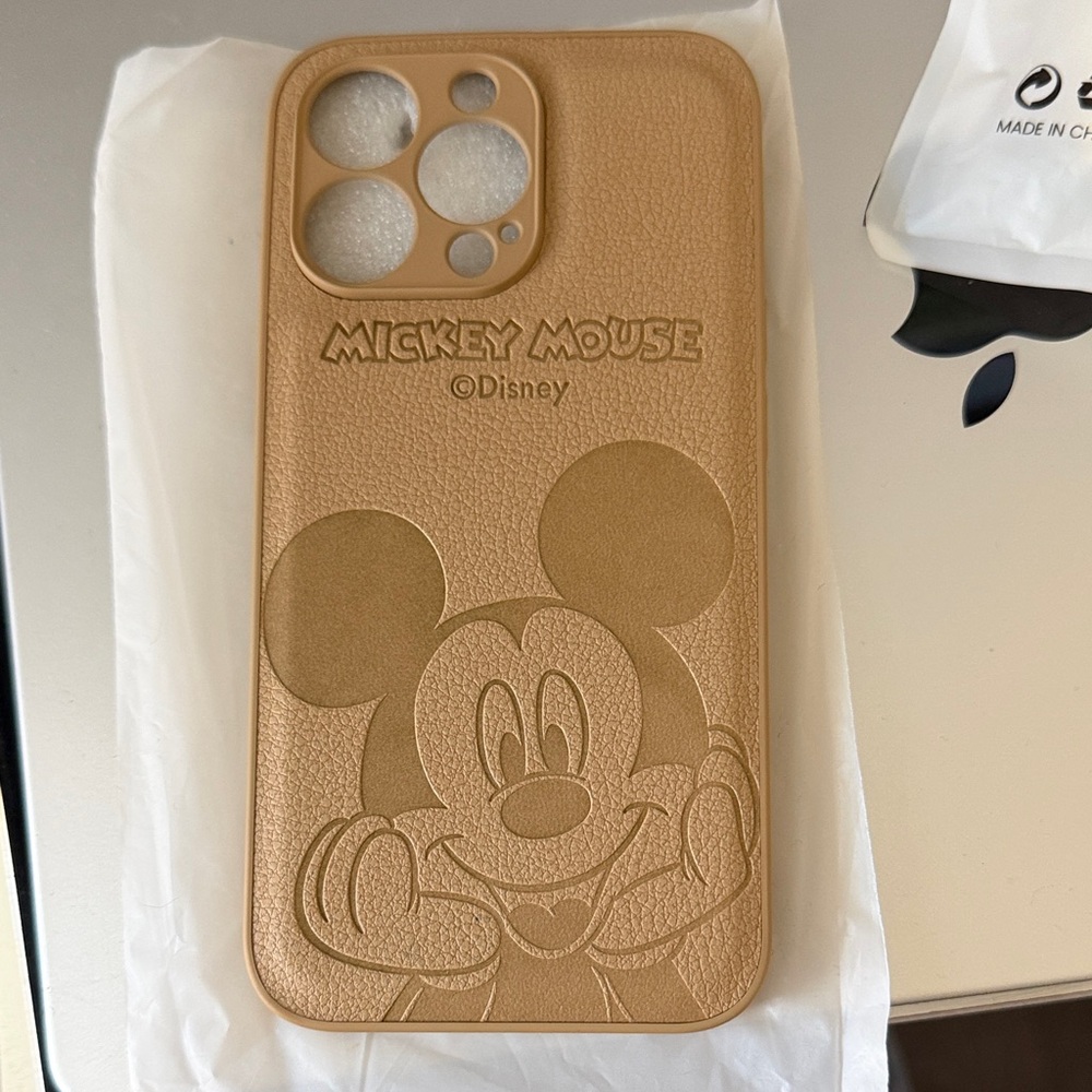 Disney Mickey Mouse Beige Phone Case